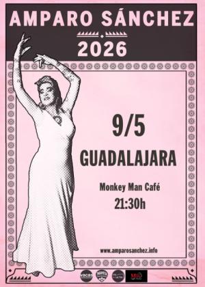 Concierto de Amparo Sánchez en Guadalajara