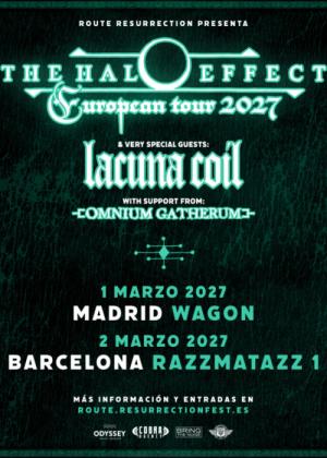 Concierto de The Halo Effect + Lacuna Coil en Madrid