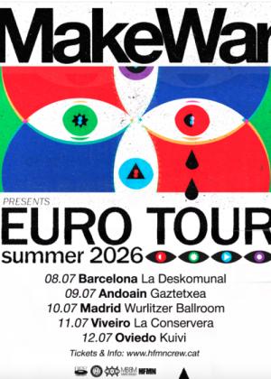 Concierto de MakeWar en Barcelona