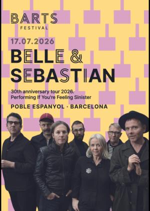 Concierto de Belle & Sebastian en Barcelona