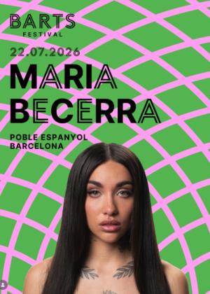 Concierto de María Becerra en Barcelona