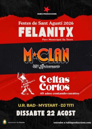 Concierto de Celtas Cortos + M Clan en Felanitx
