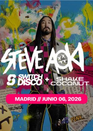 Concierto de Steve Aoki en Madrid