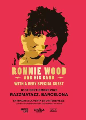 Concierto de Ronnie Wood en Barcelona
