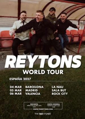 Concierto de The Reytons en Madrid