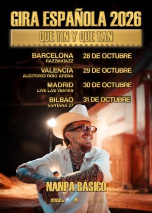 Concierto de Nanpa Básico en Madrid