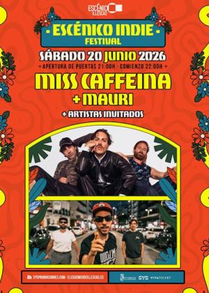 Concierto de Miss Cafeína en Illescas - Toledo
