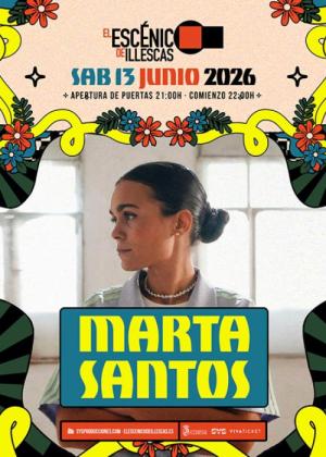 Concierto de Marta Santos en Illescas - Toledo