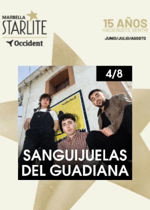 Concierto de Sanguijuelas del Guadiana en Marbella