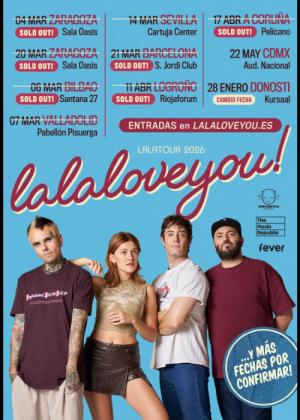 Concierto de La La Love You en Donostia