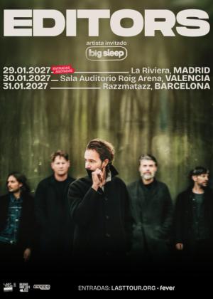 Concierto de Editors en Barcelona