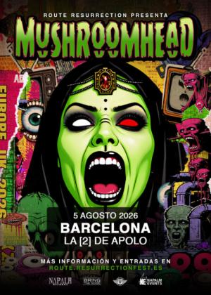 Concierto de Mushroomhead en Barcelona