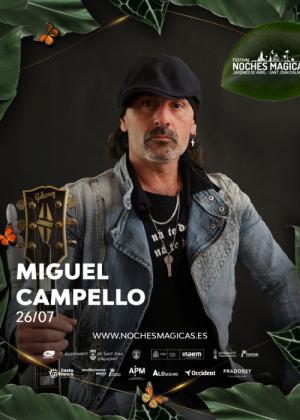 Concierto de Miguel Campello en Alicante