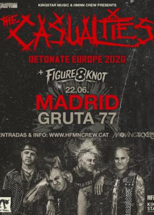 Concierto de The Casualties en Gijón