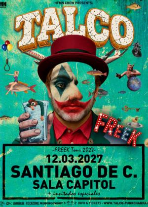Concierto de Talco en Santiago de Compostela