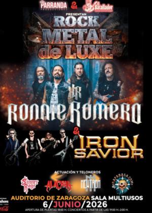 Concierto de Ronnie Romero en Zaragoza