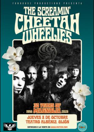 Concierto de The Screamin' Cheetah Wheelies en Gijón
