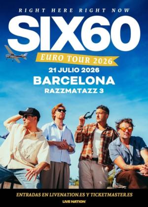Concierto de SIX60 en Barcelona