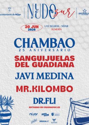 Chambao + Sanguijuelas del Guadiana + Javi Medina en Las Negras - Nijar