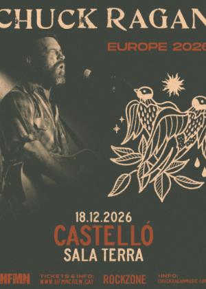 Concierto de Chuck Ragan en Castellón