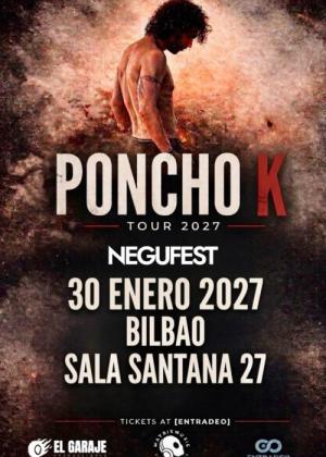 Concierto de Poncho K en Bilbao