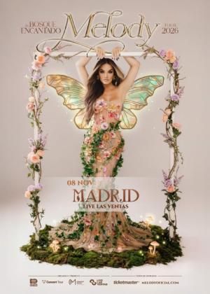 Concierto de Melody en Madrid