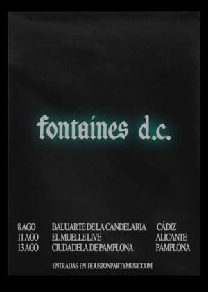 Concierto de Fontaines D.C. en Pamplona