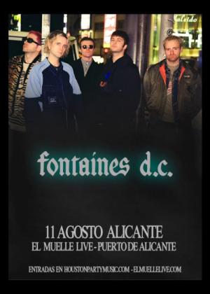 Concierto de Fontaines D.C. en Alicante