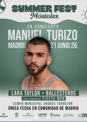 Concierto de Manuel Turizo en Madrid
