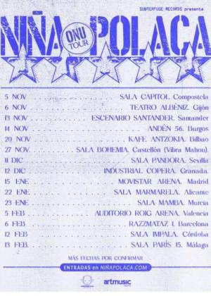 Concierto de Niña Polaca en Alicante