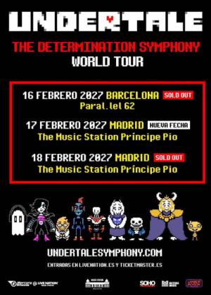 Concierto de UNDERTALE en Barcelona
