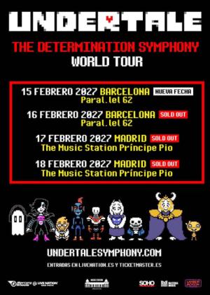 Concierto de UNDERTALE en Barcelona