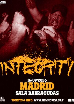 Concierto de Integrity en Madrid