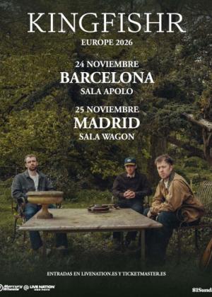 Concierto de Kingfishr en Barcelona