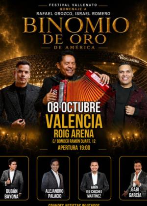 Binomio de Oro de América en Valencia