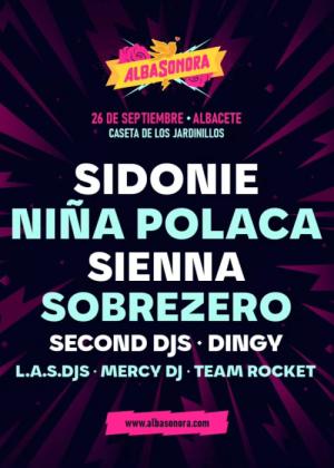 Sidonie + Niña Polaca + Sienna + Sobrezero en Albacete
