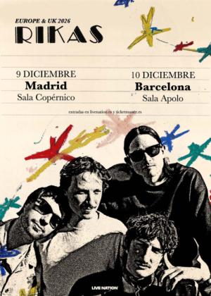 Concierto de Rikas en Barcelona