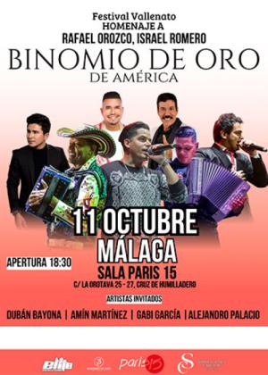 Binomio de Oro de América en Málaga