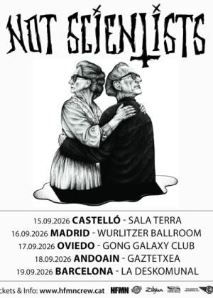 Concierto de Not Scientists en Castellón