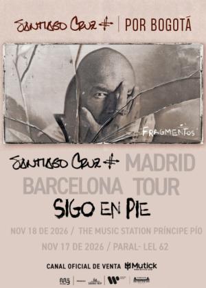Concierto de Santiago Cruz en Barcelona