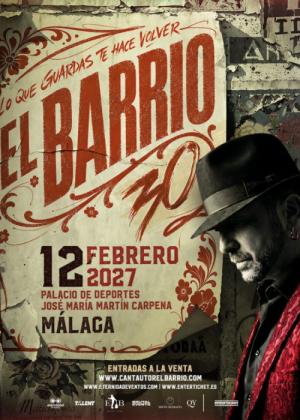Concierto de El Barrio en Málaga
