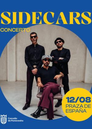 Concierto de Sidecars en Pontevedra
