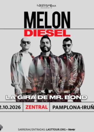 Concierto de Melón Diesel en Pamplona