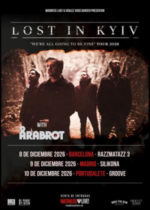 Concierto de Lost in Kyiv + Årabrot en Barcelona