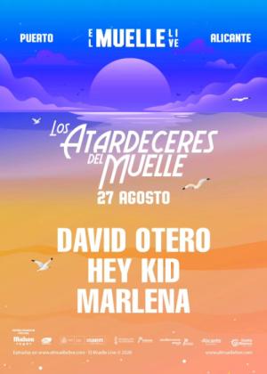 Concierto de David Otero + Hey Kid + Marlena en Alicante