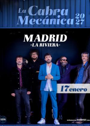 Concierto de La Cabra Mecánica en Madrid