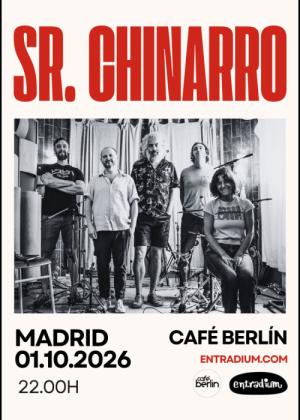 Concierto de Sr. Chinarro en Madrid