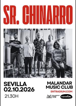 Concierto de Sr. Chinarro en Sevilla