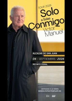 Concierto de Víctor Manuel en Alcázar de San Juan