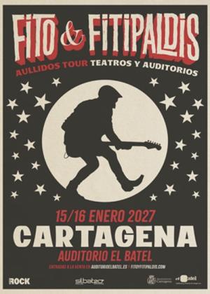 Fito & Fitipaldis en Cartagena (15 ene · 1ª de 2 noches)